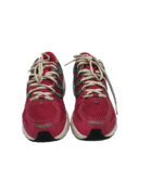 Adidasi dama Adidas 41, material textil, imitatie de piele, rosu roz - imagine 3