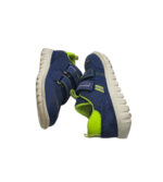 Adidasi copii Superfit 28, material textil, piele intoarsa, albastru - imagine 4