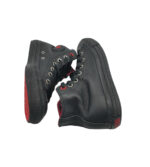 Tenisi dama Converse 36, piele, negru - imagine 4