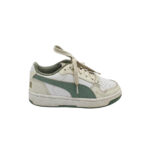 Adidasi dama Puma 37, piele, imitatie de piele, alb verde