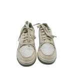 Adidasi dama Puma 37, piele, imitatie de piele, alb verde - imagine 3