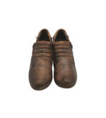 Pantofi dama Jana 36, piele, maro - imagine 3