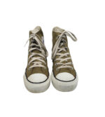 Tenisi dama Converse 38, material textil, kaki - imagine 3