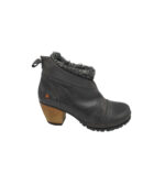 Botine dama Art 39, piele, negru