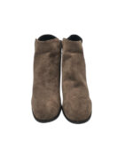 Botine dama 38, material textil, bej - imagine 3