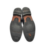 Ghete barbati Kantrie 44, piele, negru, imblanite - imagine 5