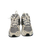 Adidasi barbati Adidas 42, material textil, imitatie de piele, alb gri - imagine 3