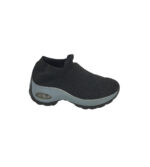 Adidasi dama Fashion 38, material textil, negru