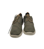 Adidasi barbati Clarks 44, material textil, gri - imagine 3
