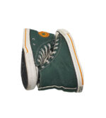 Tenisi dama Converse 39, material textil, verde - imagine 4