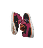 Adidasi copii 33, material textil, negru roz - imagine 4