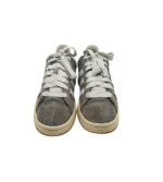 Adidasi dama Adidas Campus 39, piele intoarsa, gri - imagine 3