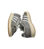 Adidasi dama Adidas Campus 39, piele intoarsa, gri - imagine 4