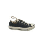 Tenisi dama Converse 36, material textil, negru