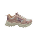 Adidasi dama Fila Electric Flow 40, imitatie de piele, alb roz