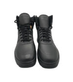 Adidasi barbati Adidas 43, piele, imitatie de piele, negru - imagine 3