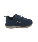 Adidasi barbati Skechers 45, material textil, bleumarin