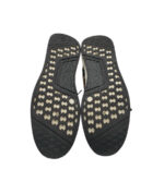 Adidasi dama 38, imitatie de piele, material textil, negru auriu - imagine 5