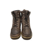 Ghete dama Ecco 36, piele, maro - imagine 3