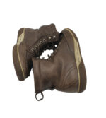 Ghete dama Ecco 36, piele, maro - imagine 4