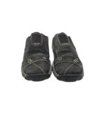 Saboti barbati Rieker 42, material textil, piele intoarsa, negru - imagine 3