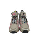 Ghete dama Road Star 38, imitație de piele, material textil, gri - imagine 3