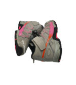 Ghete dama Road Star 38, imitație de piele, material textil, gri - imagine 4