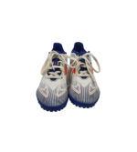 Adidasi copii Adidas 32, imitație de piele, alb gri - imagine 3