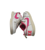 Adidasi copii Nike 35, piele, imitatie de piele, alb - imagine 4