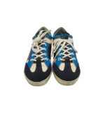 Adidasi barbati Pantofola D'oro 43, piele, piele intoarsa, negru alb - imagine 3