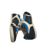 Adidasi barbati Pantofola D'oro 43, piele, piele intoarsa, negru alb - imagine 4