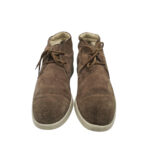 Ghete barbati Hogan 43, piele intoarsa, bej - imagine 3