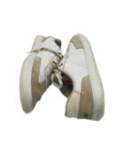 Adidasi barbati Tommy Hilfiger 43, piele, piele intoarsa, alb gri - imagine 4