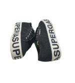 Tenisi dama Superga 36, material textil, negru - imagine 4