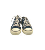 Tenisi dama Converse 36.5,  material textil, albastru - imagine 3