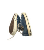 Tenisi dama Converse 36.5,  material textil, albastru - imagine 4