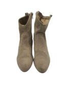 Botine dama S 'Oliver 39, piele intoarsa, gri - imagine 3