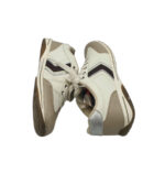 Adidasi dama Betty 38, imitație de piele, alb gri - imagine 4