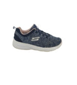 Adidasi dama Skechers 40, material textil, albastru