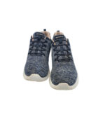 Adidasi dama Skechers 40, material textil, albastru - imagine 3