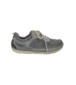 Mocasini barbati Clarks 43, material textil, gri