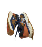 Adidasi dama New Balance 39, material textil, maro - imagine 4