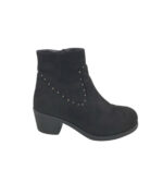 Botine dama Graceland 38, material textil, negru