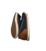 Espadrile barbati Rieker 42, material textil, negru - imagine 4