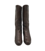 Cizme dama 37, piele, maro , imblanite - imagine 3