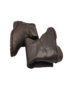 Cizme dama 37, piele, maro , imblanite - imagine 2