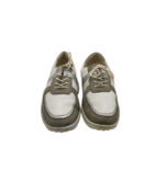 Pantofi dama Waldlaufer 40, piele, alb gri - imagine 3