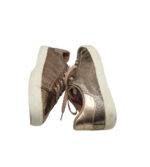 Tenisi dama Tu 37, imitatie de piele, auriu - imagine 4