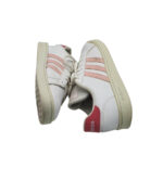 Adidasi dama Adidas 37, imitație de piele, alb - imagine 4