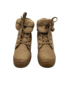 Botine dama Fashion 37, material textil, maro (talpa falsa) - imagine 3